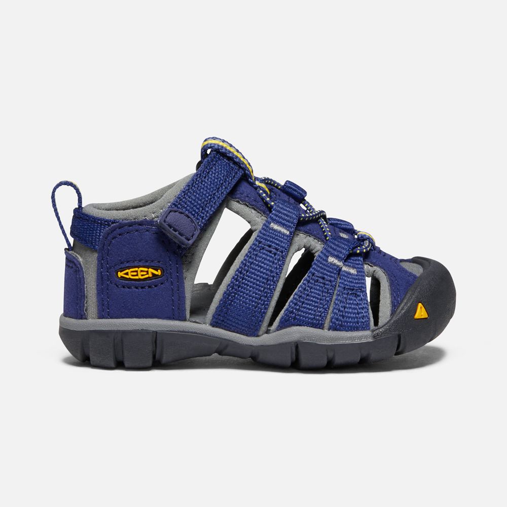 Keen Sandalet Çocuk Mavi/Gri - Seacamp Ii Cnx - Türkiye JVIS70965